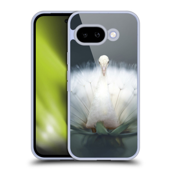 Pixelmated Animals Surreal Pets Peacock Wish Soft Gel Case for Google Pixel 9A