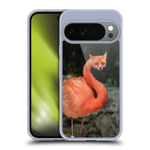 Pixelmated Animals Surreal Wildlife Foxmingo Soft Gel Case for Google Pixel 10