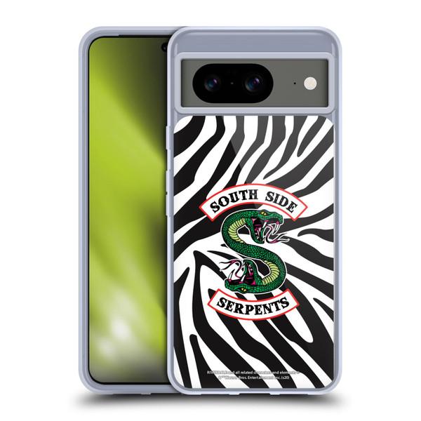 Riverdale South Side Serpents Zebra Logo Soft Gel Case for Google Pixel 8