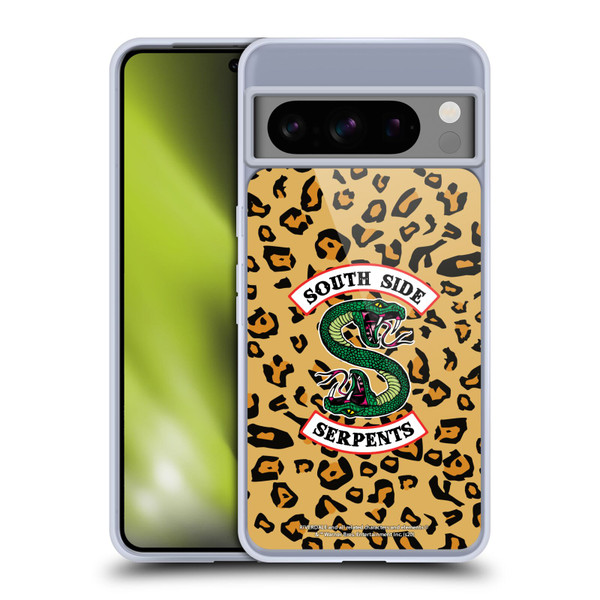 Riverdale South Side Serpents Leopard Logo Soft Gel Case for Google Pixel 8 Pro