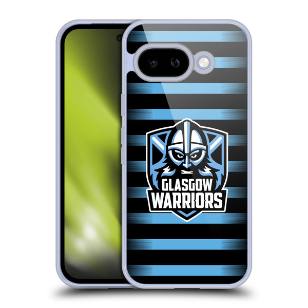 Glasgow Warriors Logo 2 Stripes Soft Gel Case for Google Pixel 9A