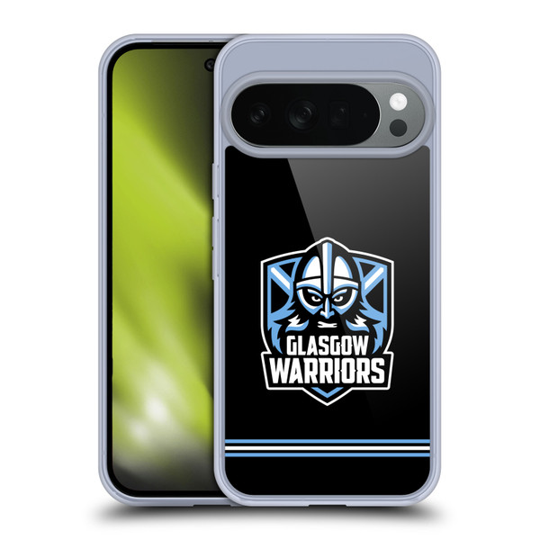 Glasgow Warriors Logo Stripes Black Soft Gel Case for Google Pixel 10
