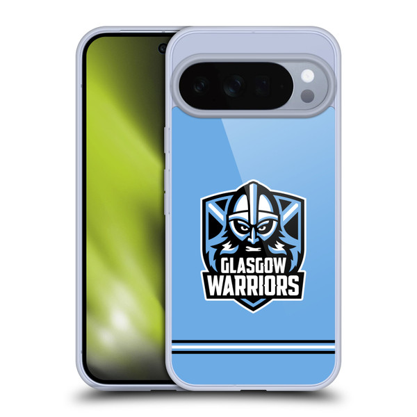 Glasgow Warriors Logo Stripes Blue Soft Gel Case for Google Pixel 10 Pro XL