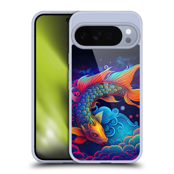 Wumples Cosmic Animals Clouded Koi Fish Soft Gel Case for Google Pixel 10 Pro XL