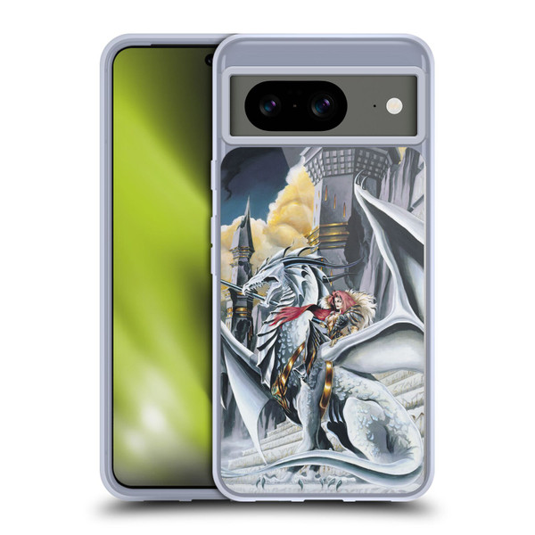 Ruth Thompson Dragons 2 Warring Tribes Soft Gel Case for Google Pixel 8