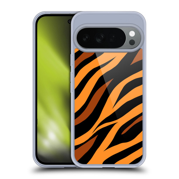 Grace Illustration Animal Prints Tiger Soft Gel Case for Google Pixel 10