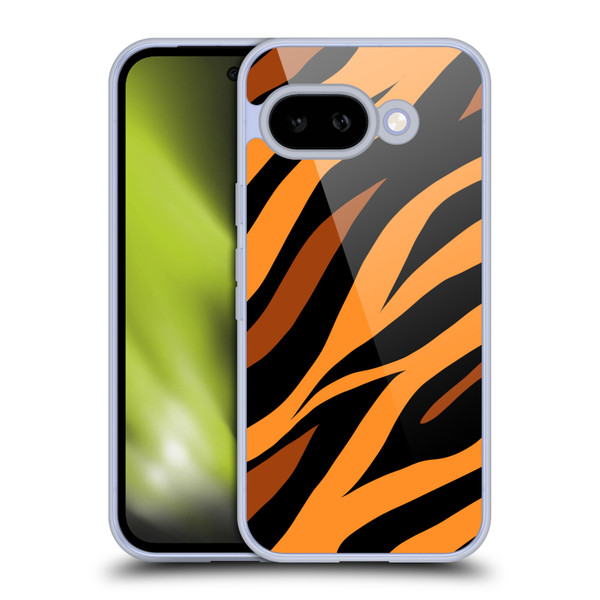 Grace Illustration Animal Prints Tiger Soft Gel Case for Google Pixel 9A