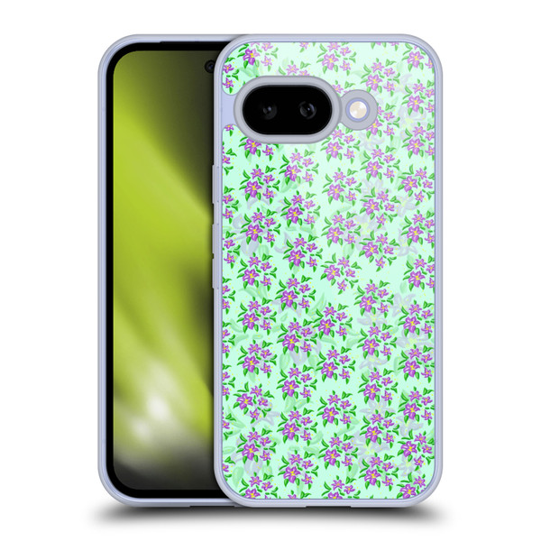 Grace Illustration Lovely Floral Cosmos Soft Gel Case for Google Pixel 9A