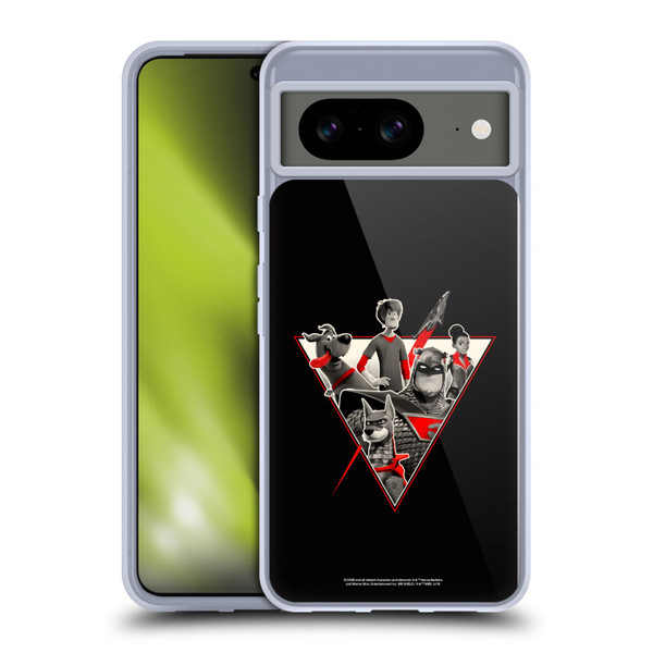 Scoob! Scooby-Doo Movie Graphics Heroes Soft Gel Case for Google Pixel 8