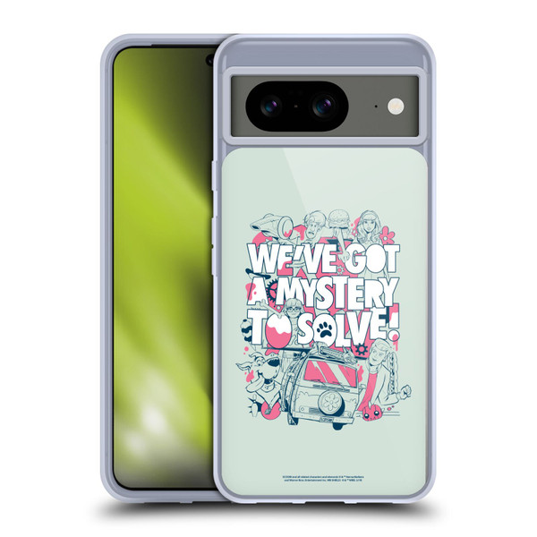 Scoob! Scooby-Doo Movie Graphics Mystery Soft Gel Case for Google Pixel 8