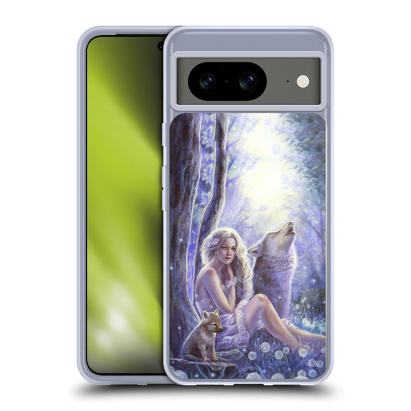 Selina Fenech Art Wolf Princess In Forest Soft Gel Case for Google Pixel 8
