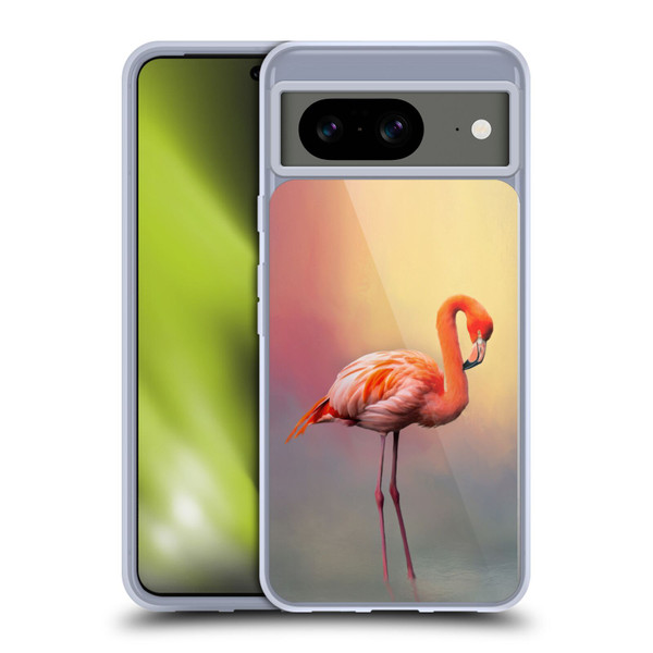 Simone Gatterwe Assorted Designs American Flamingo Soft Gel Case for Google Pixel 8