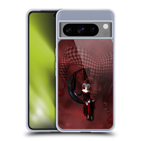 Simone Gatterwe Assorted Designs Jester Soft Gel Case for Google Pixel 8 Pro