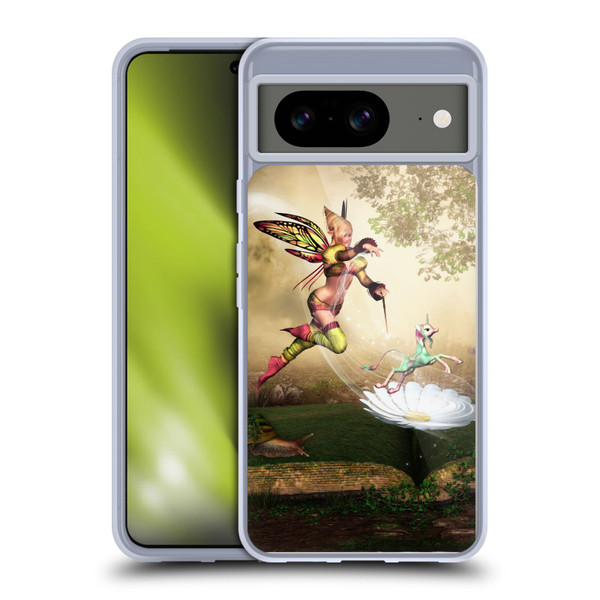 Simone Gatterwe Angels And Fairies Story Time Soft Gel Case for Google Pixel 8