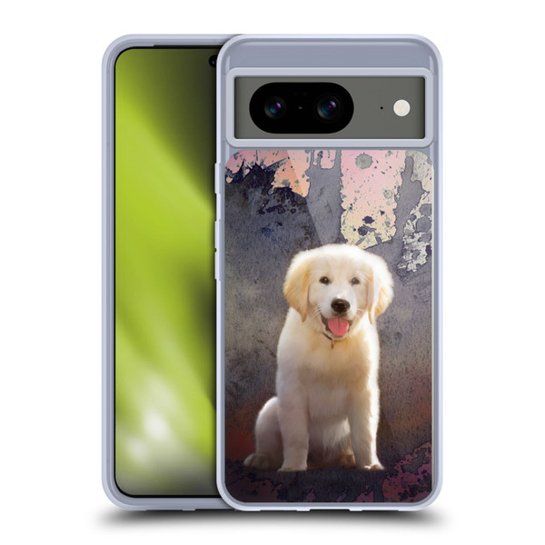 Simone Gatterwe Animals Golden Retriever Soft Gel Case for Google Pixel 8