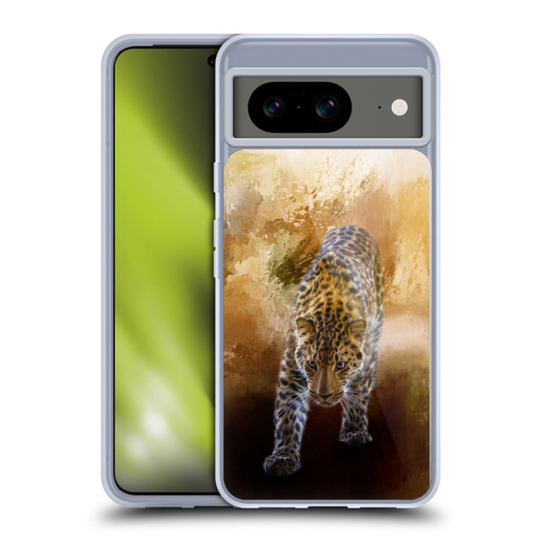 Simone Gatterwe Animals Russian Amur Leopard Soft Gel Case for Google Pixel 8