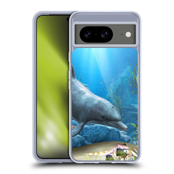 Simone Gatterwe Dolphins Dolphin World Soft Gel Case for Google Pixel 8