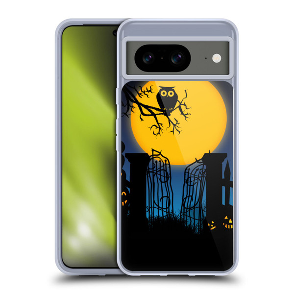 Simone Gatterwe Halloween The Gate Soft Gel Case for Google Pixel 8