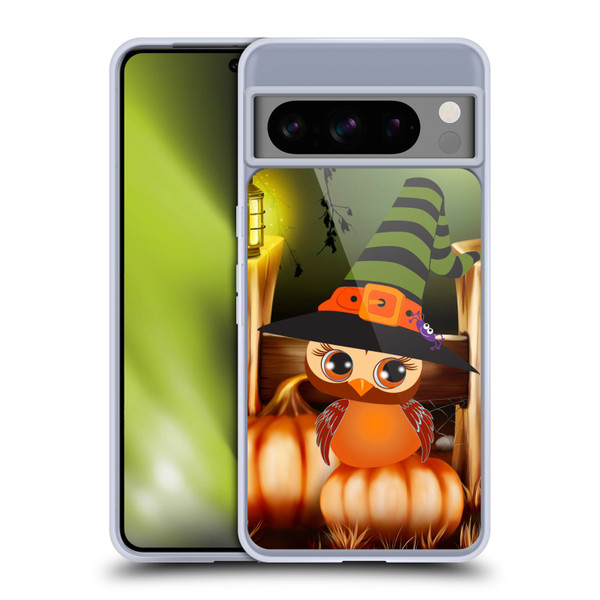 Simone Gatterwe Halloween Owl Soft Gel Case for Google Pixel 8 Pro