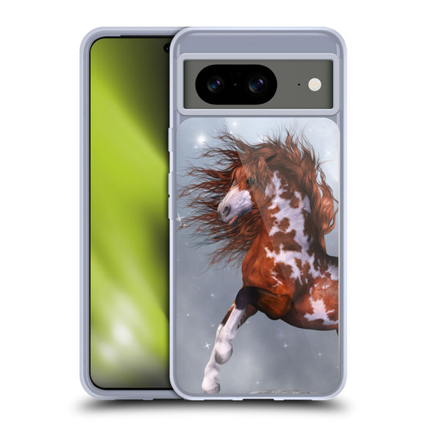 Simone Gatterwe Horses Native Soft Gel Case for Google Pixel 8