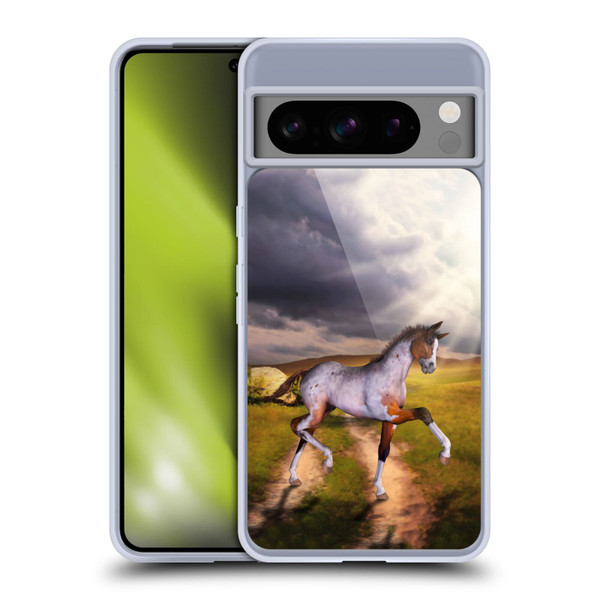 Simone Gatterwe Horses The Little Foal Soft Gel Case for Google Pixel 8 Pro
