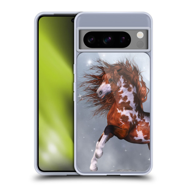 Simone Gatterwe Horses Native Soft Gel Case for Google Pixel 8 Pro
