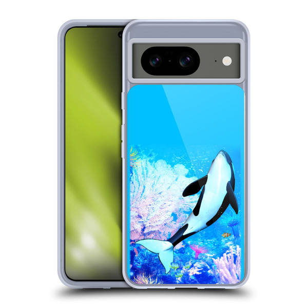 Simone Gatterwe Life In Sea Orca Soft Gel Case for Google Pixel 8
