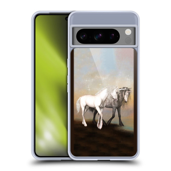 Simone Gatterwe Pegasus And Unicorns Lovers Soft Gel Case for Google Pixel 8 Pro