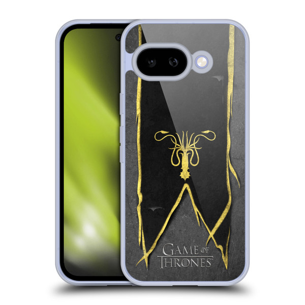 HBO Game of Thrones Sigil Flags Greyjoy Soft Gel Case for Google Pixel 9A