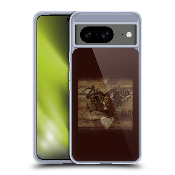 Simone Gatterwe Vintage And Steampunk Love Soft Gel Case for Google Pixel 8