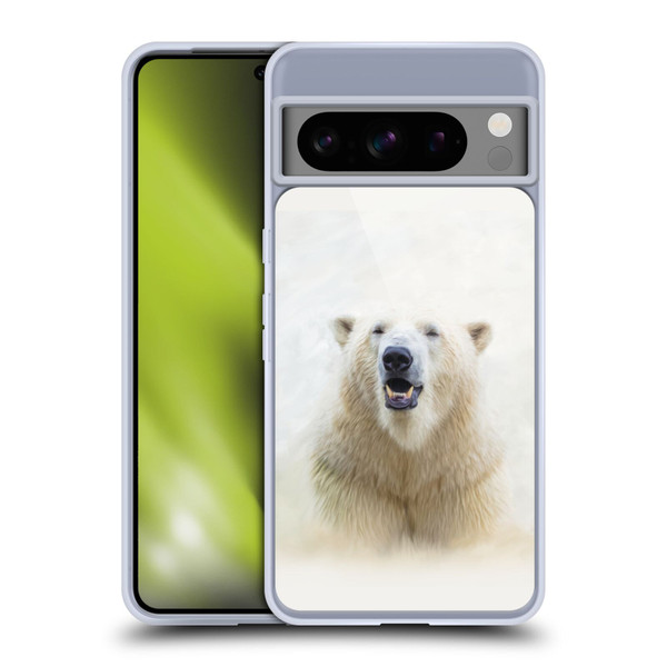 Simone Gatterwe Wildlife Polar Ear Soft Gel Case for Google Pixel 8 Pro