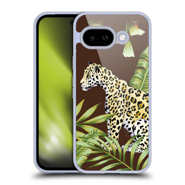 Haroulita Forest Leopard Soft Gel Case for Google Pixel 9A