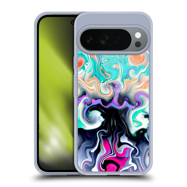Haroulita Liquid Marble Glitch Soft Gel Case for Google Pixel 10