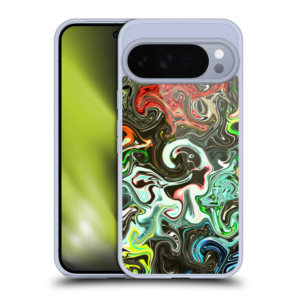 Haroulita Liquid Marble Abstract Soft Gel Case for Google Pixel 10 Pro XL