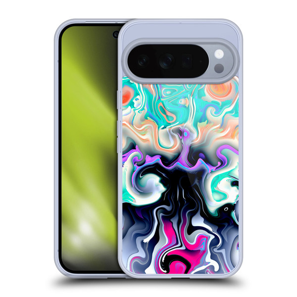 Haroulita Liquid Marble Glitch Soft Gel Case for Google Pixel 10 Pro XL