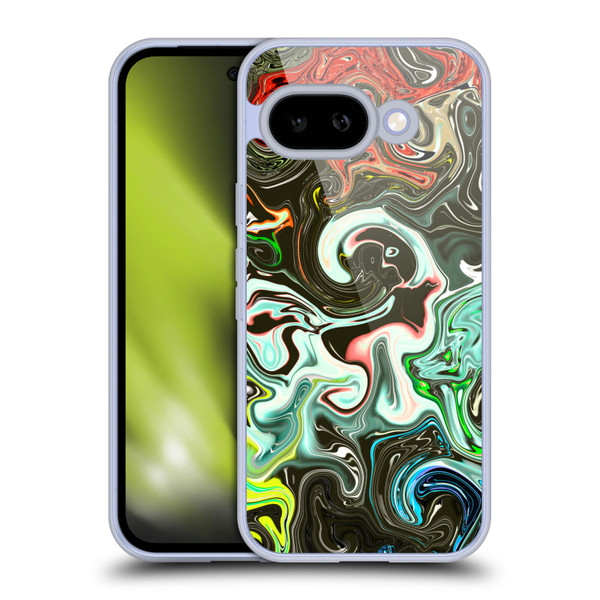 Haroulita Liquid Marble Abstract Soft Gel Case for Google Pixel 9A