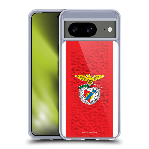 S.L. Benfica 2021/22 Crest Kit Home Soft Gel Case for Google Pixel 8
