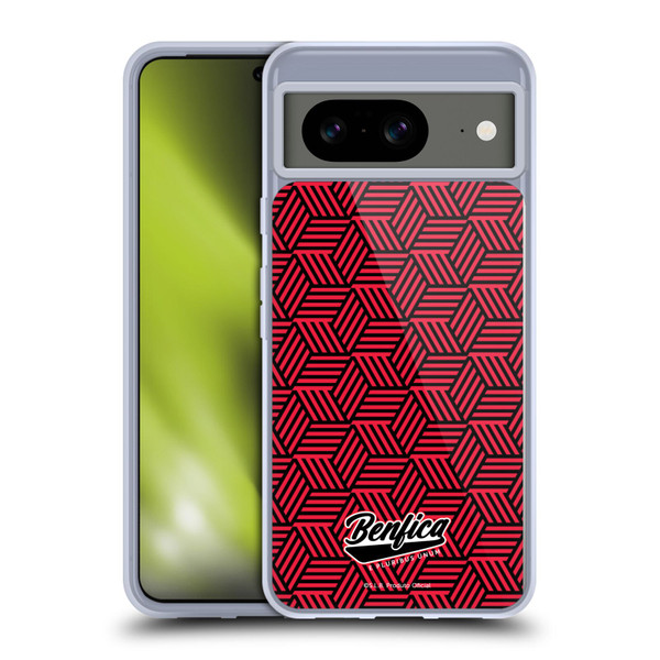 S.L. Benfica 2021/22 Crest Geometric Soft Gel Case for Google Pixel 8