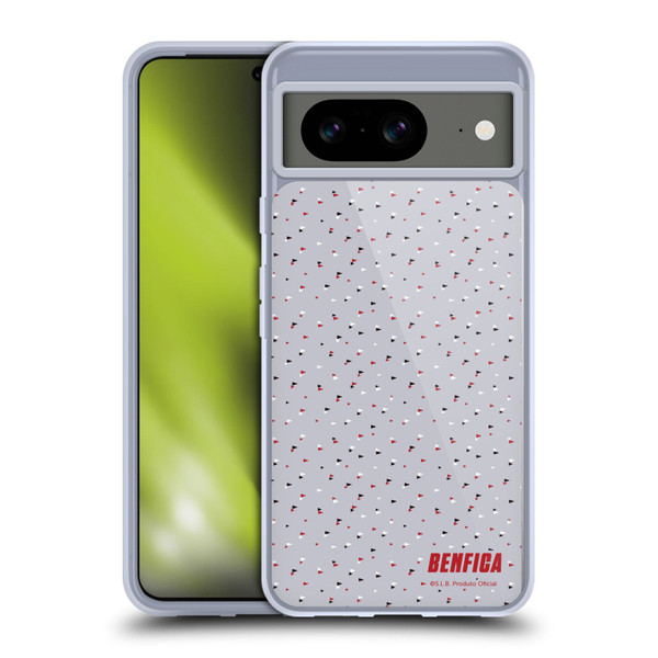 S.L. Benfica 2021/22 Crest Triangles Soft Gel Case for Google Pixel 8