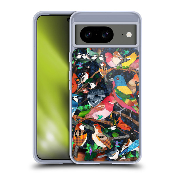 Suzan Lind Birds Medley 1 Soft Gel Case for Google Pixel 8