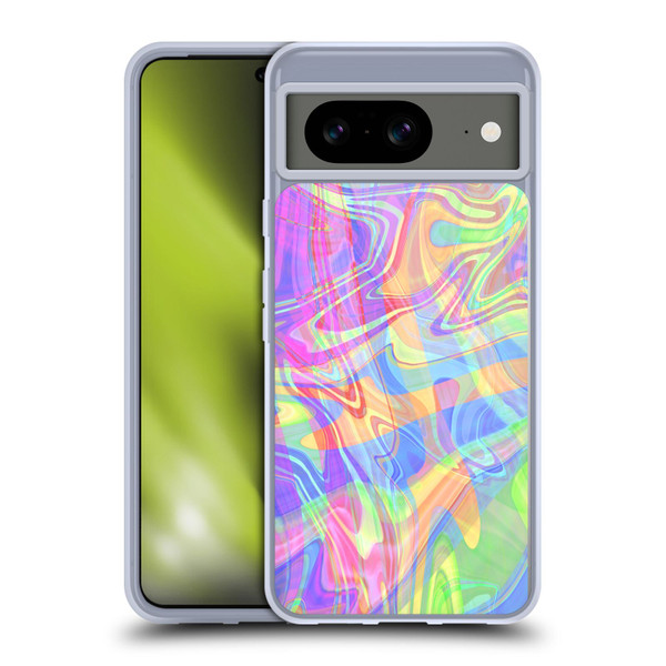 Suzan Lind Marble Light Rainbow Soft Gel Case for Google Pixel 8