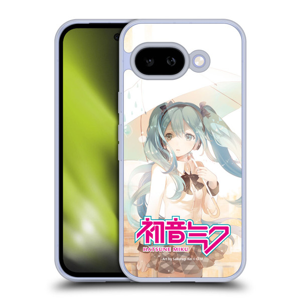 Hatsune Miku Graphics Rain Soft Gel Case for Google Pixel 9A