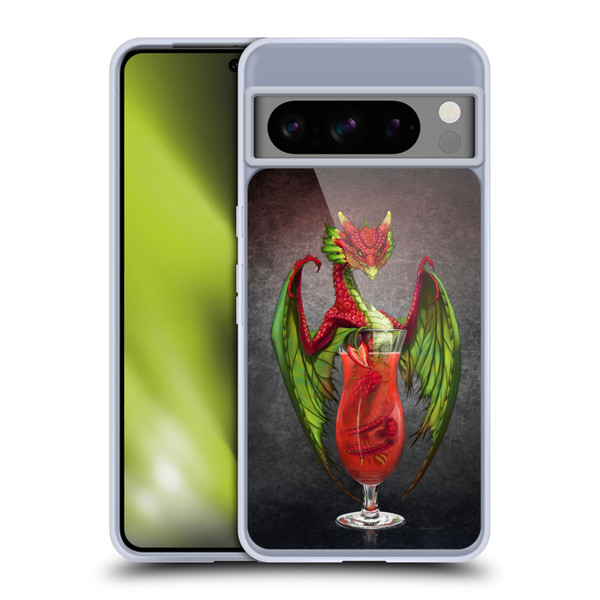 Stanley Morrison Dragons Strawberry Daquiri Soft Gel Case for Google Pixel 8 Pro