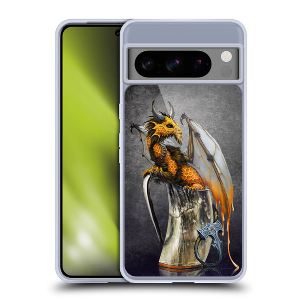 Stanley Morrison Dragons Honey Mead Drink Soft Gel Case for Google Pixel 8 Pro