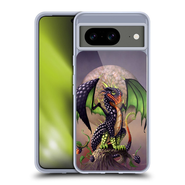 Stanley Morrison Dragons 3 Berry Garden Soft Gel Case for Google Pixel 8