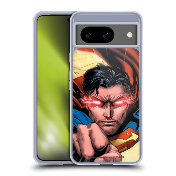 Superman DC Comics Comic Book Art Rebirth #1 Soft Gel Case for Google Pixel 8