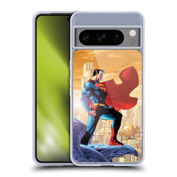 Superman DC Comics Comic Book Art #23 Variant Soft Gel Case for Google Pixel 8 Pro
