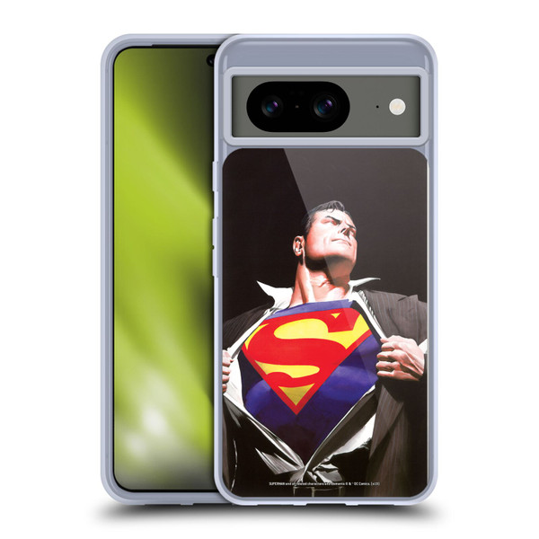 Superman DC Comics Famous Comic Book Covers Forever Soft Gel Case for Google Pixel 8
