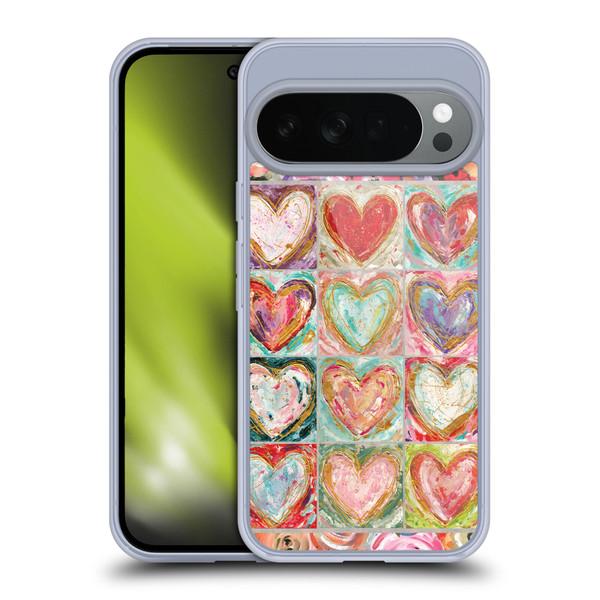 Haley Bush Pattern Painting Hearts Soft Gel Case for Google Pixel 10