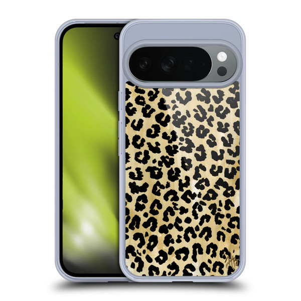 Haley Bush Pattern Painting Leopard Print Soft Gel Case for Google Pixel 10